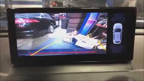 Installation Android navigation backup Camera Multimedia system Audi A3