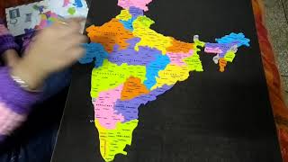 28 States PUZZLE - Discover India || India Map,Puzzles & Educational Toy - ZEPHYR || 🇮🇳🇮🇳 screenshot 5