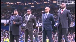 The Drifters Perform At Goodison!