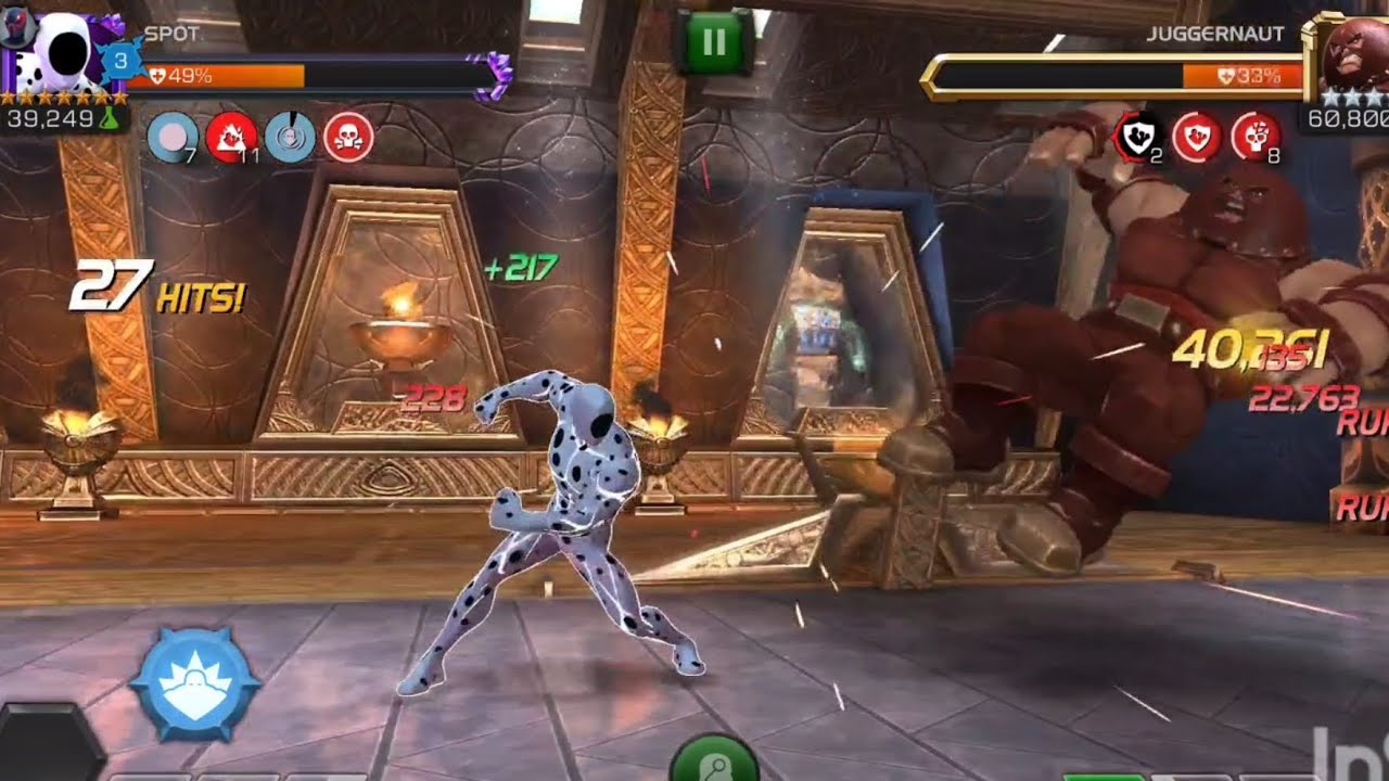 SPOT 7* star R3 gameplay video MCOC