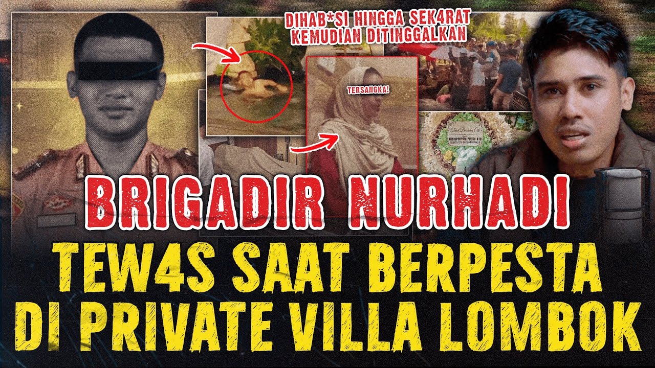 KASUS POLISI TEW4S DALAM KOLAM PRIVATE VILLA ! DIHABISI OLEH ATASAN ?
