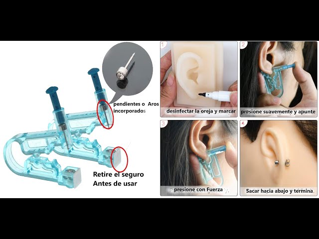perforar la oreja perforación de la oreja con Catéter(perforador