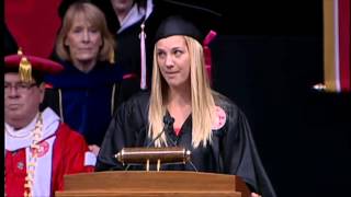 Jessica Fields, College of Applied Science and Technology commencement speaker
