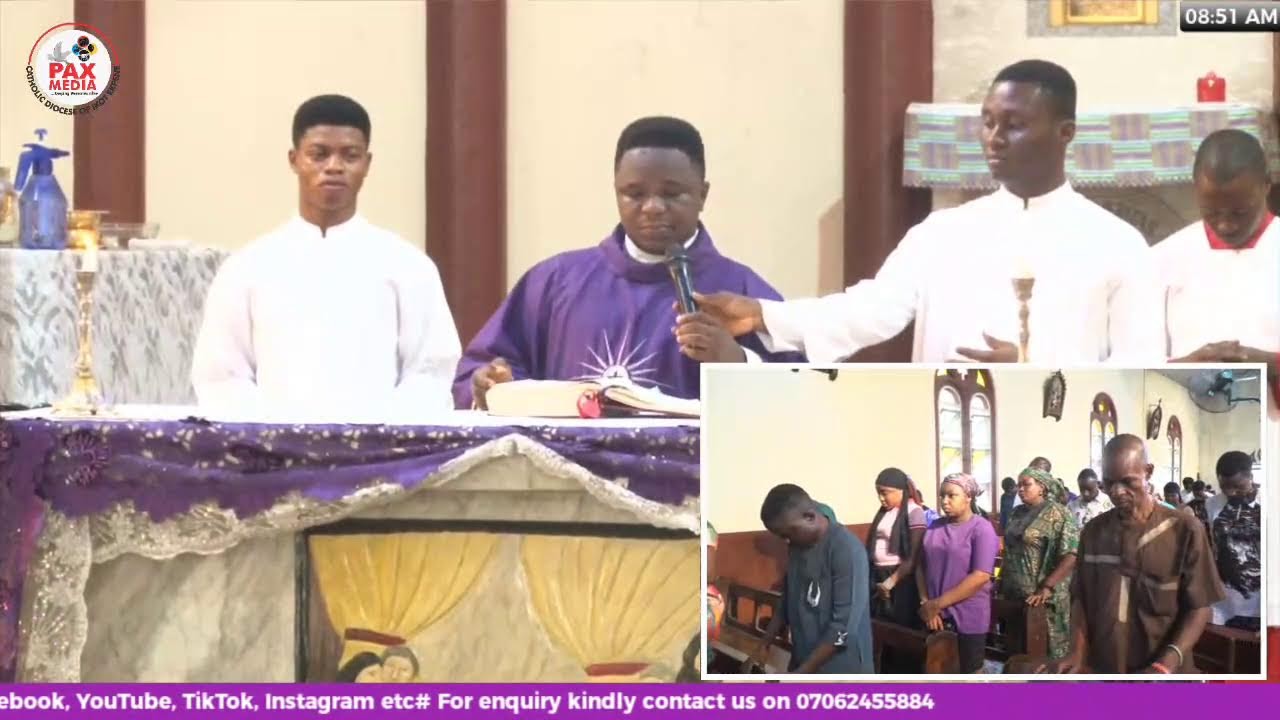 SECOND SUNDAY OF LENT,  YEAR A 01-03-2026 @ST. ANNE CATHEDRAL, IFUHO..