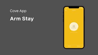 How to Arm Stay on App - Cove screenshot 5