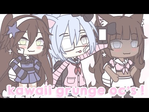 kawaii grunge oc’s !! | gachalife