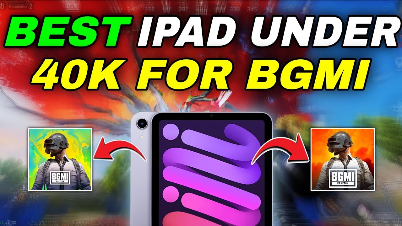 Top 3🔥Best iPad under ₹40,000 | Best iPad for Bgmi under ₹40k | iPad under 40000