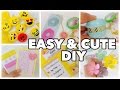 DIY School supplies!6 Easy DIY crafts for back to school