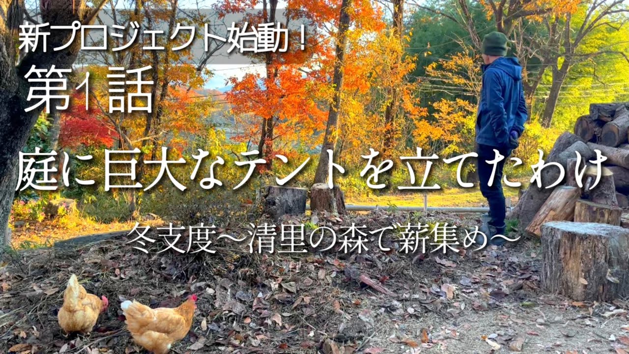 第1話　高齢の両親を喜ばせたい！【物置き小屋を森のコテージへ大改造】清里の森で凄い人に会いました