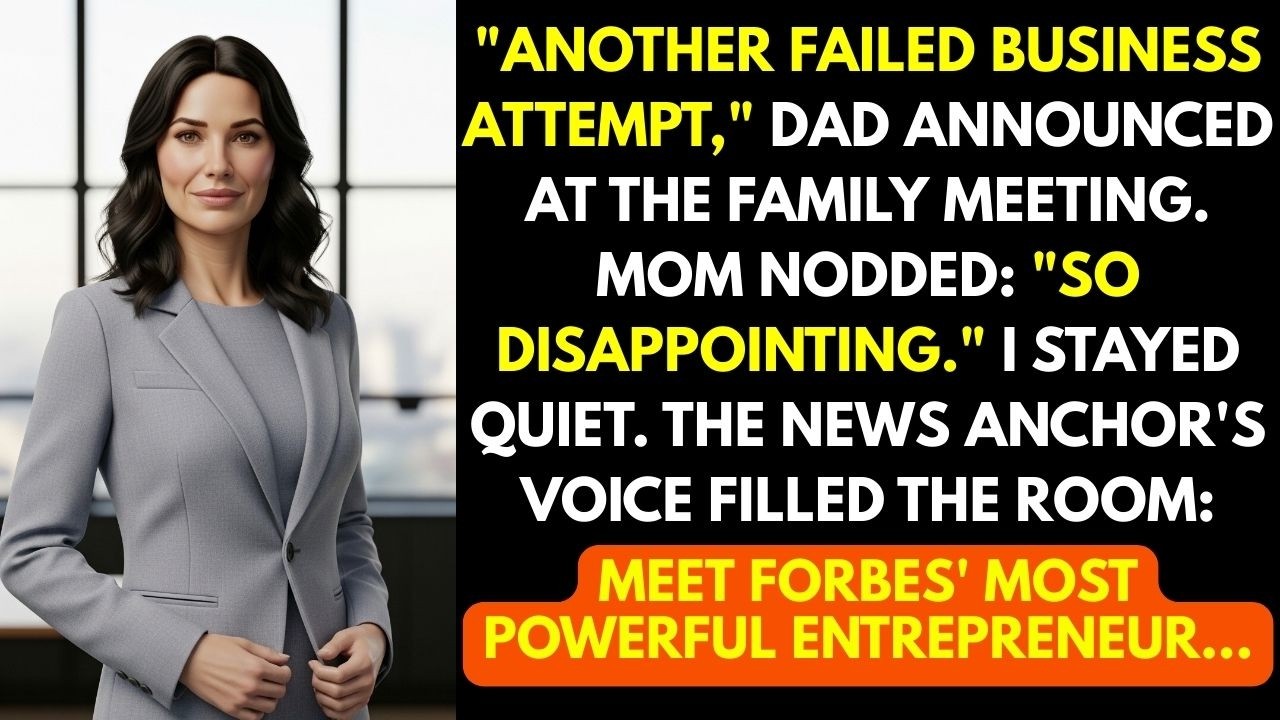Parents Said 'You'll Never Be Successful' - Until Forbes Named Me Most Influential Under 40
