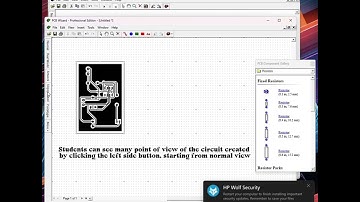 How to Construct PCB Layout : A 555 Timer Circuit Using PCB Wizard And Livewire