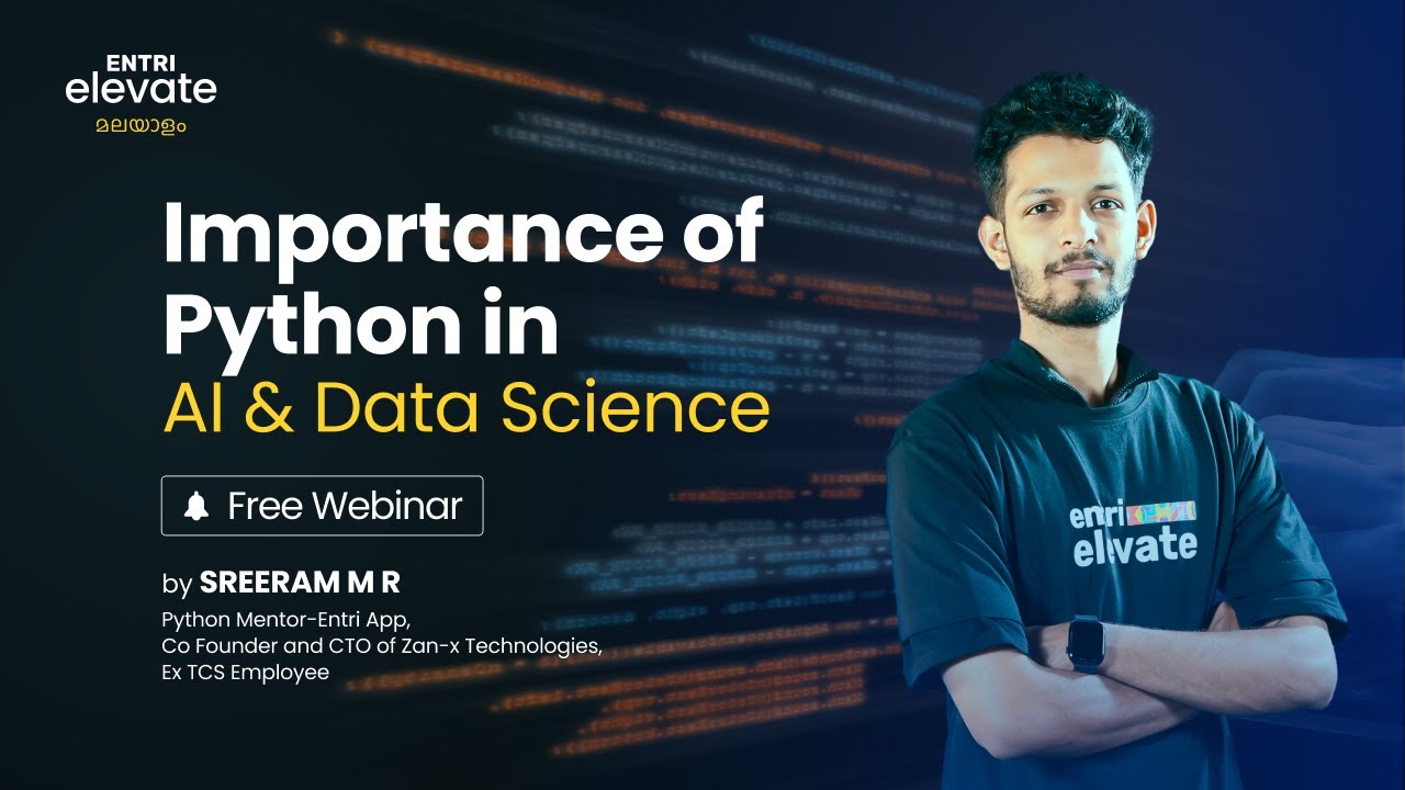 ENTRI Elevate Coding Malayalam Topic: Importance of Python in AI and ...