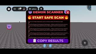 Demon scanner script 