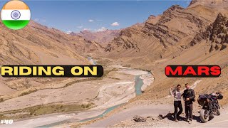 Riding on MARS!! (but in India)  The way to Leh, Ladakh  India Motorcycle Travel Vlog EP41