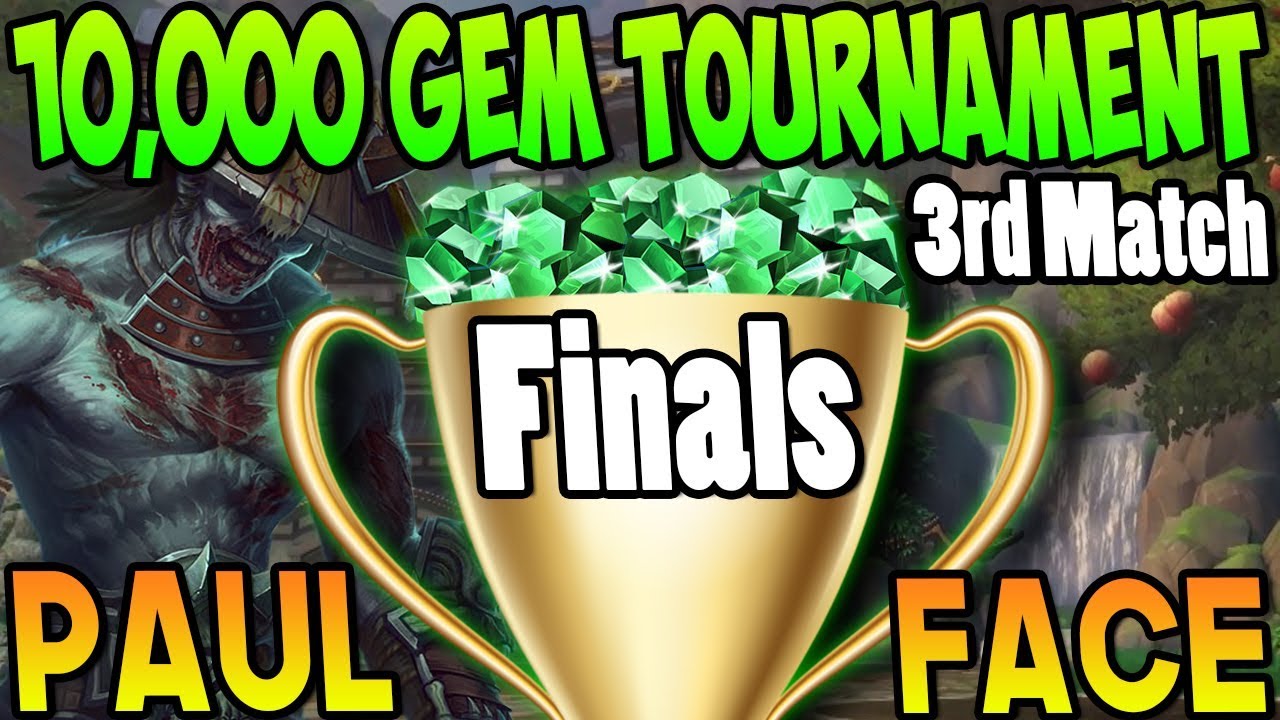 10,000 SMITE GEM DUEL TOURNAMENT  FINALS - Paul vs Face | #3