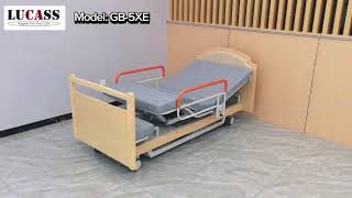 GIƯỜNG BỆNH ĐIỀU KHIỂN ĐIỆN LUCASS GB-5XE - Đột Phá Công Nghệ Chăm Sóc Người Bệnh!