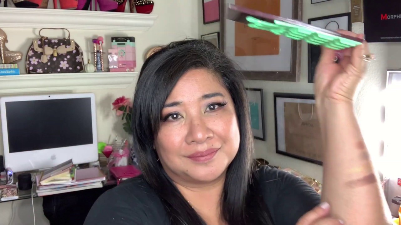 MAKEUP REVOLUTION MINT CHOCOLATE+FIRST IMPRESSION SWATCHES