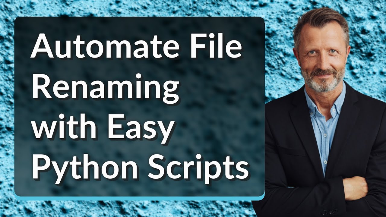Automate File Renaming with Easy Python Scripts - YouTube