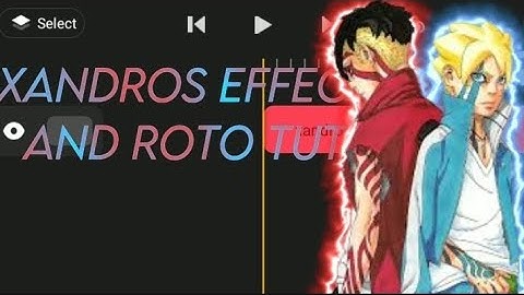 part 1 of xandros effects and roto tutorial (avu editor)