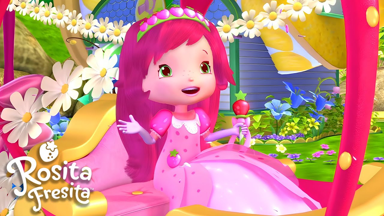 El desfile de la princesa 🍓 Rosita Fresita 🍓 Dibujos animados para niños