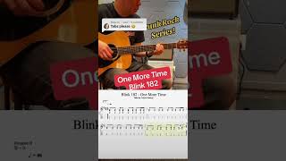 Blink 182 - One More Time Strumming with Tabs