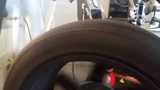 Sommerreifen Hochschlag: Fabrikationsfehler Demonstration am Goodride SV308 205/50/17