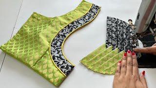 Modern Blouse Back Neck Design Blouse Ki Design Cutting And Sching Back Neck Blouse Design