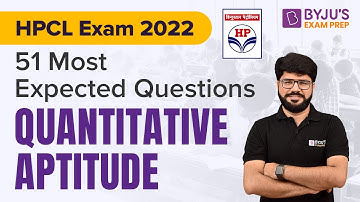 HPCL 2022 | Quantitative Aptitude Questions | 51 Most Expected Aptitude Questions for HPCL Exam