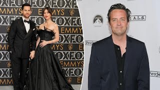 Matthew Perry's ex Lizzy Caplan attended the Emmys with her husband