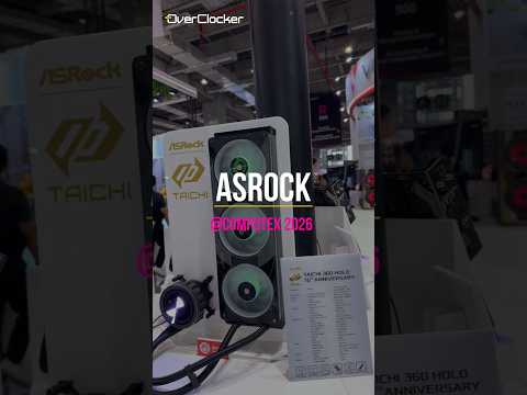 ASRock celebrating 10 years of Taichi @ Computex 2026