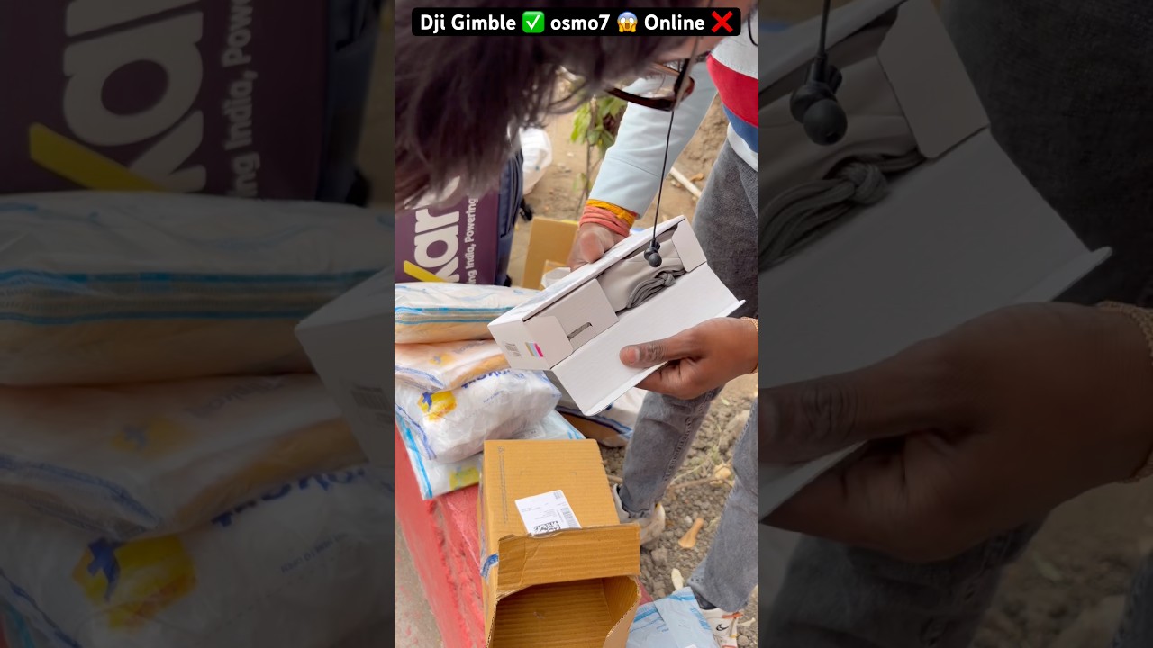 “Dji Gimble ✅ osmo7 😱 Online ❌ | #smartphone #gimbal #trending #viral #unboxing #dji #shorts