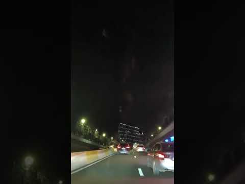 Driving at night in through the tunnels in Brussels ( full video in the first comment) ⬇️