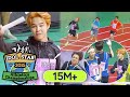 Lane One Is SEVENTEEN Lane Four Is BTS 2015 Idol Star Athletics Championships 