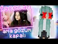 FACECAM AMA OYNARKEN GÖZLERİM KAPALI! minecraft craftrise skywars