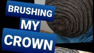 360 HYBRID WAVES: Crown Brush session and No Knot Durag Method