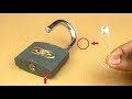 2 Easy Ways to Open a Lock 🔑 NEW