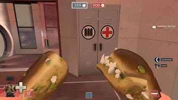 Jungle Inferno Gloves of Running Urgently Health Glitch! (TF2 Stream Highlight)