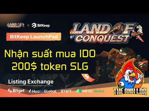 Hướng dẫn tranh suất whitelist IDO mua 200$ token SLG dự án LauchPad Bybit  | The Anh LDA