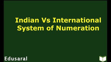 Indian Vs International System of Numeration | Compare Numbers |Ch-1.2.7.a- 6th Std NCERT | Edusaral