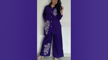 Latest plain Cord set Ideas for Girls