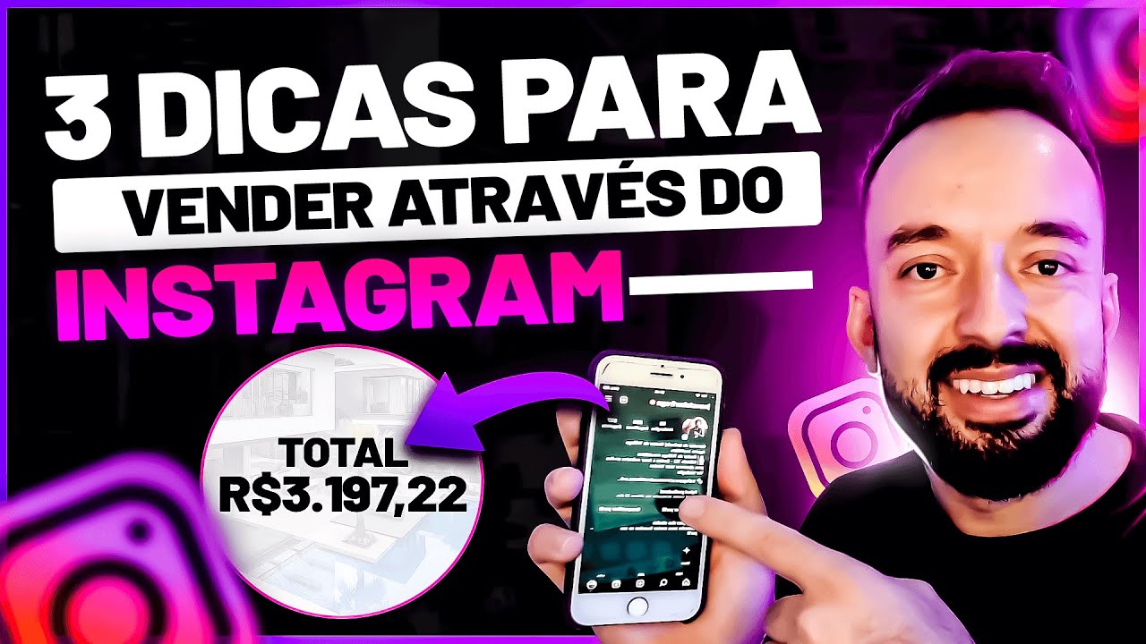 3 dicas para vender através do INSTAGRAM - YouTube