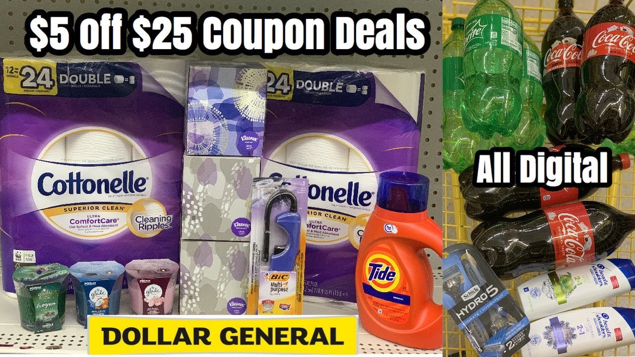 Dollar General 5/25 Couponing Cottonelle Instant Savings + ALL