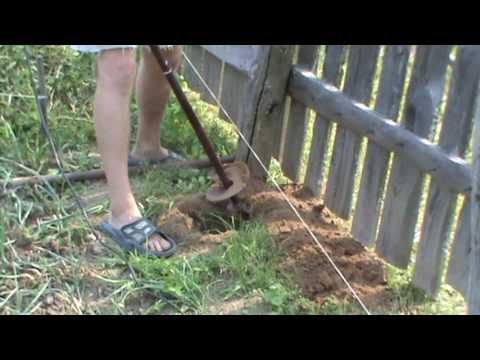 самодельный электро бур-испытание самодельный электро бур-испытание