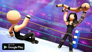 Stickman wrestling Revolution Android Gameplay screenshot 2