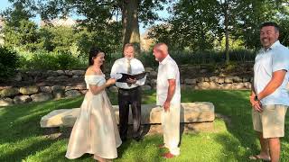 Jeff and Mindy s wedding