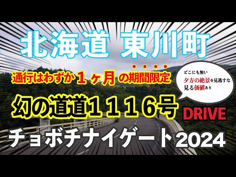 閉鎖間近！今時期だけの幻の道チョボチナイゲート2024運転ヤバ過ぎですみません