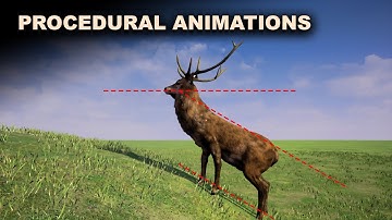 Procedural Movement Animations System for 4 legged characters - Part 4