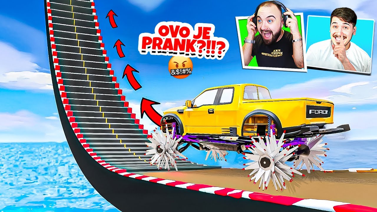 ŠTA SU MI URADILI?! OVO JE NAJVEĆI PRANK U GTA 5 TRKAMA! 😡🔥