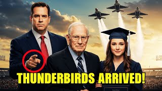 Principal Banned Veteran Grandfather from Graduation — Then Air Force Thunderbirds Flew Over Stadium