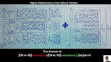 Higher mathematics from Maxim Yambor